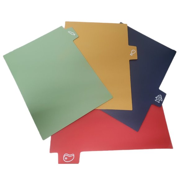 Art & Cook 5 Piece Bamboo Cutting Board and Cutting Mat Set - Picture 5 of 6